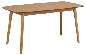 Masa dining maro din lemn 80x150 cm Nagano Quiet Object