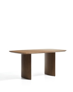 Masa dining maro inchis 90x160 cm Litto Kave Home