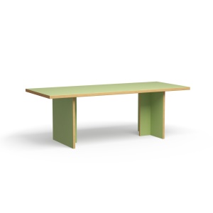 Masa dining verde fistic 90x220 cm Jeff HKliving