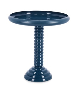 Masa laterala albastra din metal 49 cm Angada L Bizzotto