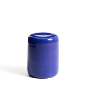 Masa laterala exterior albastra din ceramica 35 cm Mesquida Kave Home