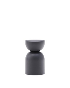 Masa laterala gri din metal 30 cm Rachell Kave Home