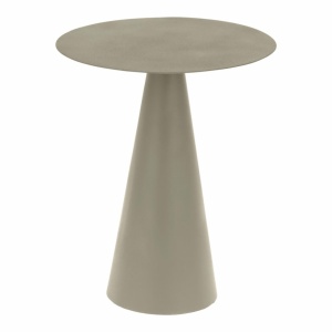 Masa laterala verde din metal 40 cm Shirel Kave Home