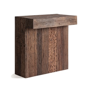 Modul masa bar maro din lemn 60x108 cm Landshut Vical Home