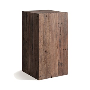 Modul masa bar maro din lemn 60x60 cm Landshut Vical Home