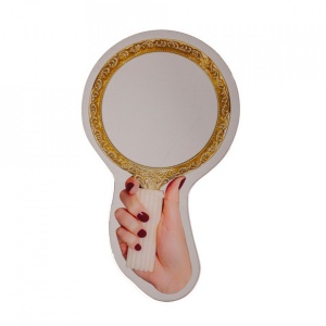Oglinda decorativa din sticla 40x71 cm Vanity Seletti