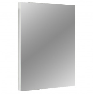 Oglinda dreptunghiulara argintie din sticla 80x100 cm Kora Thai Natura