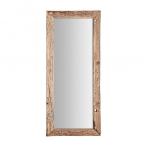 Oglinda dreptunghiulara maro din lemn 65x150 cm Lux Vical Home