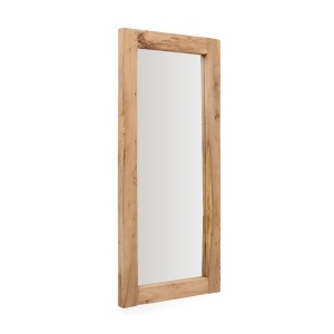 Oglinda dreptunghiulara maro din lemn 80x180 cm Maden Kave Home