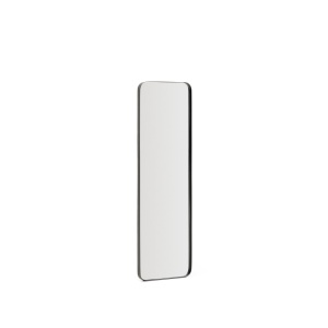 Oglinda dreptunghiulara neagra din metal 56x151 cm Marco Kave Home