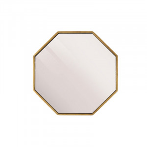 Oglinda hexagonala din MDF 40x40 cm Leva Lifestyle Home Collection