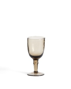 Pahar pentru vin maro din sticla 8x17 cm Vinea Kave Home