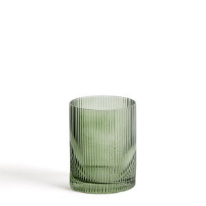 Pahar verde din sticla 325 ml Eluria Kave Home