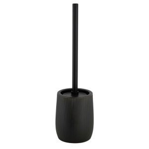 Perie toaleta neagra din ceramica Fablo Wenko