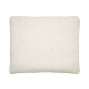 Perna dreptunghiulara alb antic din fibre sintetice 60x70 cm Martina Kave Home