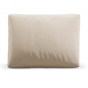 Perna dreptunghiulara bej din catifea 40x60 cm Camden Cosmopolitan Design