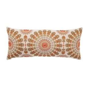 Perna dreptunghiulara din bumbac multicolor 35x80 cm Lesotho Bloomingville