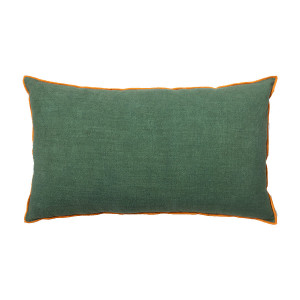 Perna dreptunghiulara verde din fibre naturale 35x60 cm Quai HKliving
