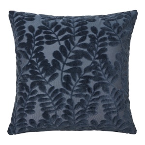 Perna patrata albastra din fibre sintetice 45x45 cm Yona House Nordic