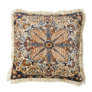 Perna patrata multicolora din bumbac 50x50 cm Asu Creative Collection