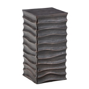 Piedestal negru/maro din metal 61 cm Myriam Thai Natura
