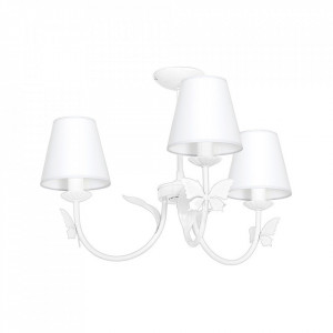 Plafoniera alba din metal Alice Joy Milagro Lighting