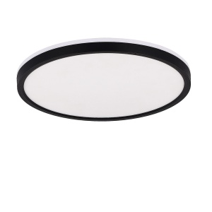 Plafoniera neagra din plastic cu 2 LED-uri Colis Zuma Line