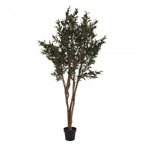 Planta artificiala cu ghiveci din fibre sintetice 190 cm Olive Vical Home