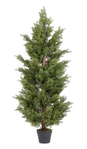 Planta artificiala verde/neagra din fibre sintetice 150 cm Cypress Bizzotto