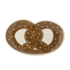 Platou maro din ceramica 14x24 cm Treats Bloomingville