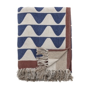 Pled multicolor din bumbac 130x160 cm Rimme Creative Collection