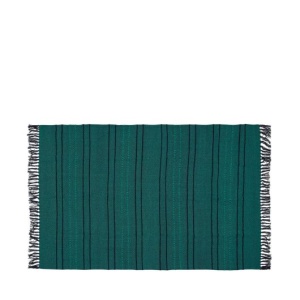 Pled verde din bumbac 140x200 cm Tap Hubsch
