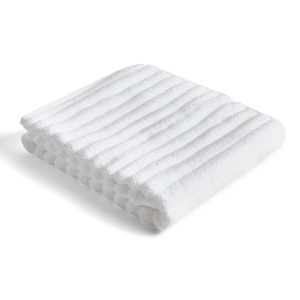 Prosop alb din bumbac 50x90 cm Navira Kave Home