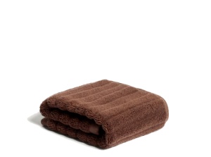 Prosop maro deschis din bumbac 30x50 cm Navira Kave Home