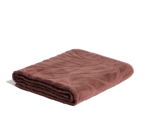 Prosop maro din bumbac 70x140 cm Lurevi Kave Home