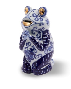 Pusculita multicolora din ceramica 26 cm Frog Piggy Pols Potten