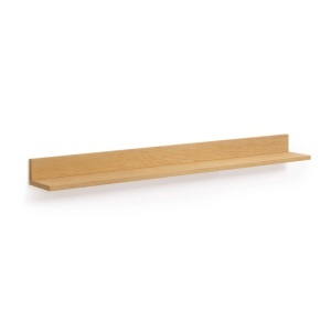 Raft maro din lemn 120 cm Abilen Kave Home