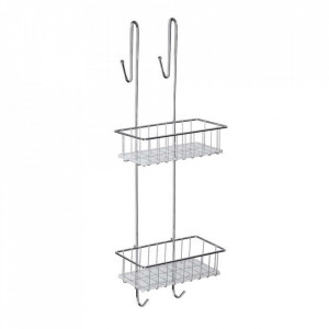 Raft pentru baie argintiu din metal 24 cm Aldo Wenko