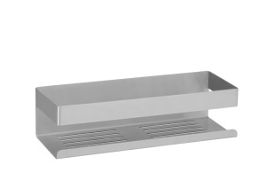 Raft pentru baie gri din metal 30 cm Genova Wenko