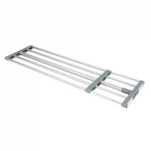 Raft telescopic din metal argintiu 120 cm Olma Wenko