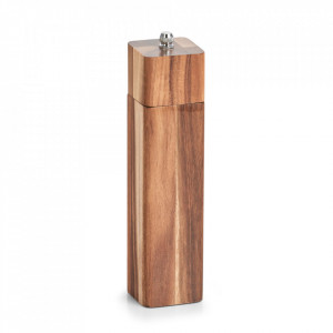 Rasnita maro din lemn si ceramica pentru sare si piper Modern Grinder Tall Zeller