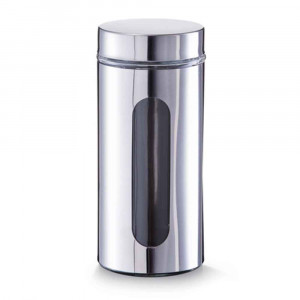 Recipient cu capac argintiu din metal 1,2 L Pasta Zeller