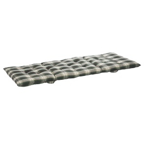 Saltea matlasata multicolora din bumbac 70x180 cm Checked Madam Stoltz