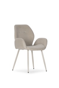 Scaun dining bej din textil Ansu The Home Collection