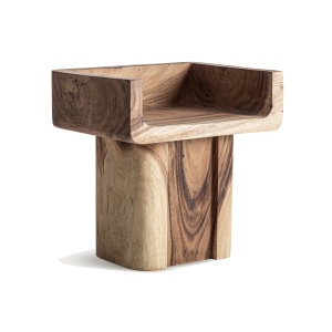 Scaun dining maro din lemn Luzex Vical Home