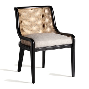 Scaun dining multicolor din textil Velburg Vical Home