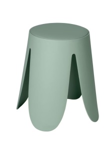 Scaunel pentru baie verde deschis din plastic Comiso Wenko