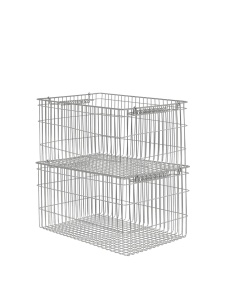 Set 2 cosuri argintii din metal Cala L Ferm Living