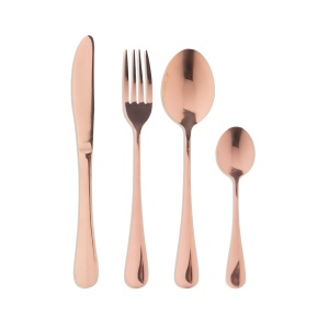 Set 24 tacamuri maro cupru din metal Seva Vical Home