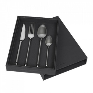 Set 4 tacamuri argintii din metal Sletten Broste Copenhagen
